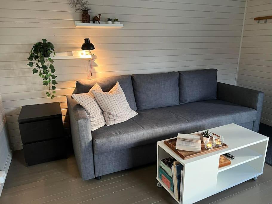 Idyllisk Minihus I Landlige Omgivelser - Med 5 Sengeplasser Og Parkering Åsen Eksteriør billede